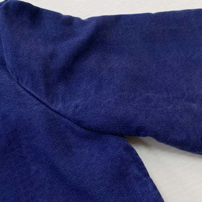 【現状渡し品】【メンズ】 EURO ユーロ 50's MOLESKIN DOUBLE BREASTED JACKET VINTAGE 50年代 モールスキン ダブルブレスト ジャケット アウター ヴィンテージ 145-260624-sa-02-tei サイズ：不明 カラー：ネイビー 万代Net店