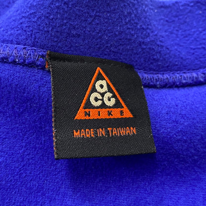 【中古品】【メンズ】 NIKE ナイキ ACG 90's PULLOVER FLEECE JACKET オールコンディションズ ギア 90年代 プルーオーバー フリース ジャケット アウター 148-260624-sa-14-tei サイズ：L カラー：ブルー 万代Net店