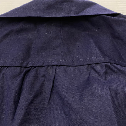 【現状渡し品】【メンズ】 SWISS スイス HALF BUTTON SMOCK SBB.CFF. VINTAGE ハーフ ボタン スモック ジャケット ライトアウター ヴィンテージ スイス連邦鉄道 145-260624-sa-01-tei サイズ：110 カラー：ネイビー 万代Net店