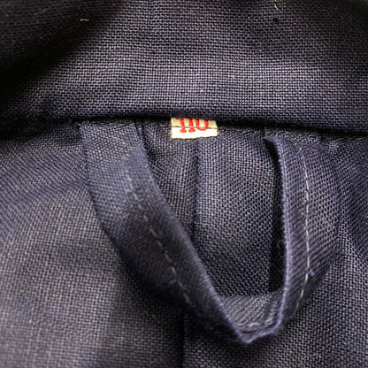 【現状渡し品】【メンズ】 SWISS スイス HALF BUTTON SMOCK SBB.CFF. VINTAGE ハーフ ボタン スモック ジャケット ライトアウター ヴィンテージ スイス連邦鉄道 145-260624-sa-01-tei サイズ：110 カラー：ネイビー 万代Net店