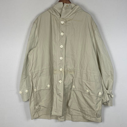 【中古品】【メンズ】 SWEDISH ARMY スウェーデン軍 M-46 SNOW PARKER スノー パーカー アウター ミリタリージャケット 145-260624-sa-05-tei サイズ：不明 カラー：ベージュ系 万代Net店