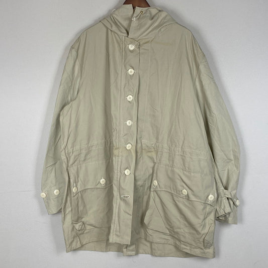 【中古品】【メンズ】 SWEDISH ARMY スウェーデン軍 M-46 SNOW PARKER スノー パーカー アウター ミリタリージャケット 145-260624-sa-05-tei サイズ：不明 カラー：ベージュ系 万代Net店