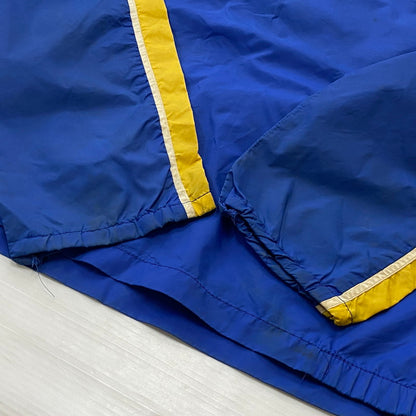 【現状渡し品】【メンズ】 NIKE ナイキ 70's VINTAGE HALF ZIP DH LOGO NYLON JACKET 70年代 ヴィンテージ ハーフ ジップ DH ロゴ ナイロン ジャケット ライトアウター 148-260624-sa-04-tei サイズ：L カラー：ブルー 万代Net店