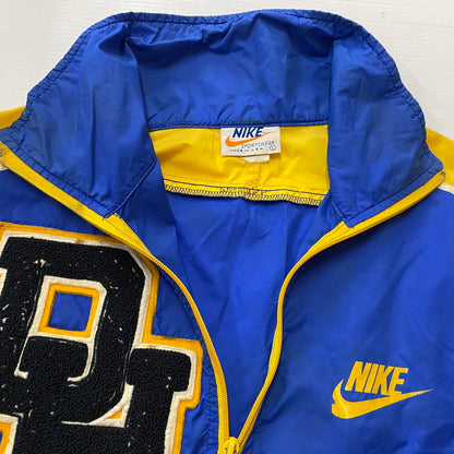 【現状渡し品】【メンズ】 NIKE ナイキ 70's VINTAGE HALF ZIP DH LOGO NYLON JACKET 70年代 ヴィンテージ ハーフ ジップ DH ロゴ ナイロン ジャケット ライトアウター 148-260624-sa-04-tei サイズ：L カラー：ブルー 万代Net店