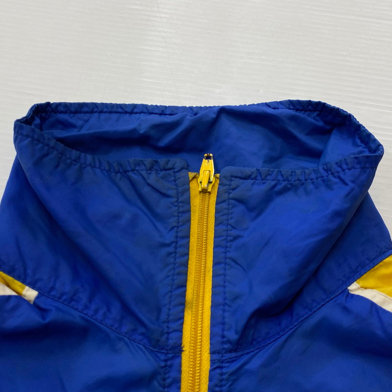 【現状渡し品】【メンズ】 NIKE ナイキ 70's VINTAGE HALF ZIP DH LOGO NYLON JACKET 70年代 ヴィンテージ ハーフ ジップ DH ロゴ ナイロン ジャケット ライトアウター 148-260624-sa-04-tei サイズ：L カラー：ブルー 万代Net店