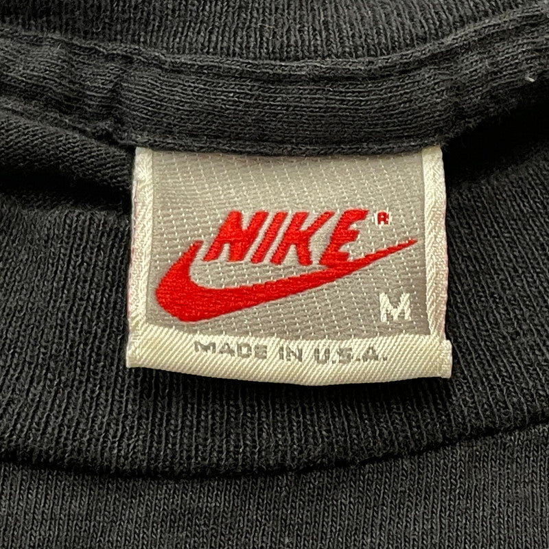 【中古品】【メンズ】 NIKE ナイキ 90's VOLLEYBALL S/S TEE 90年代 バレーボール ショートスリーブ Tシャツ 半袖 トップス 148-260801-sa-06-tei サイズ：M カラー：ブラック 万代Net店