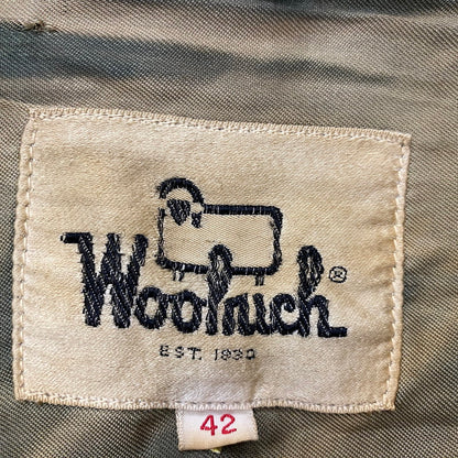 【中古品】【メンズ】 WOOLRICH ウールリッチ 70's VINTAGE CHECK SHIRT JACKET 70年代 ヴィンテージ チェック シャツ ジャケット アウター 144-260623-sa-01-tei サイズ：42 カラー：イエロー 万代Net店