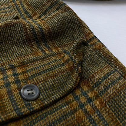 【中古品】【メンズ】 WOOLRICH ウールリッチ 70's VINTAGE CHECK SHIRT JACKET 70年代 ヴィンテージ チェック シャツ ジャケット アウター 144-260623-sa-01-tei サイズ：42 カラー：イエロー 万代Net店