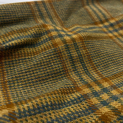 【中古品】【メンズ】 WOOLRICH ウールリッチ 70's VINTAGE CHECK SHIRT JACKET 70年代 ヴィンテージ チェック シャツ ジャケット アウター 144-260623-sa-01-tei サイズ：42 カラー：イエロー 万代Net店