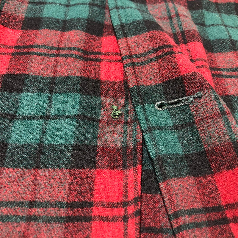 【中古品】【メンズ】 PENDLETON ペンドルトン 50's VINTAGE CHECK TAILORED JACKET 50年代 ビンテージ チェック テーラー ジャケット アウター 145-260622-sa-12-tei サイズ：L カラー：レッド 万代Net店