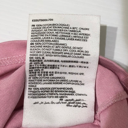 【中古品】【メンズ】 AMI ALEXANDRE MATTIUSSI アミ アレクサンドル マティッシ LOGO S/S TEE ロゴ ショートスリーブ Ｔシャツ 半袖 トップス 141-260622-sa-04-tei サイズ：L カラー：ピンク 万代Net店