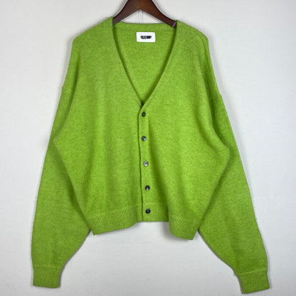 【中古品】【メンズ】 GEEKS ギークス SHORT CARDIGAN ショート カーディガン 長袖 アウター 140-260623-sa-02-tei サイズ：L カラー：グリーン 万代Net店