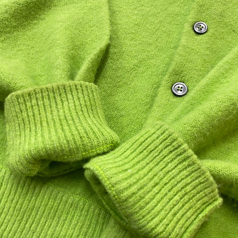 【中古品】【メンズ】 GEEKS ギークス SHORT CARDIGAN ショート カーディガン 長袖 アウター 140-260623-sa-02-tei サイズ：L カラー：グリーン 万代Net店