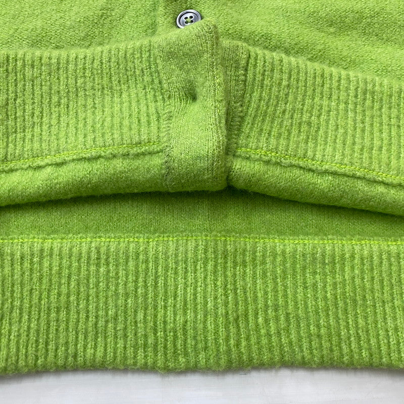 【中古品】【メンズ】 GEEKS ギークス SHORT CARDIGAN ショート カーディガン 長袖 アウター 140-260623-sa-02-tei サイズ：L カラー：グリーン 万代Net店