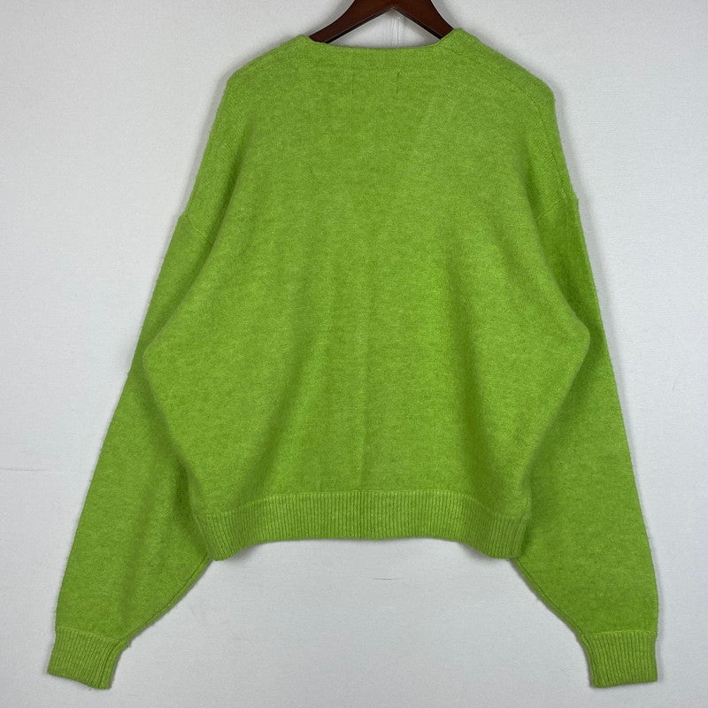 【中古品】【メンズ】 GEEKS ギークス SHORT CARDIGAN ショート カーディガン 長袖 アウター 140-260623-sa-02-tei サイズ：L カラー：グリーン 万代Net店