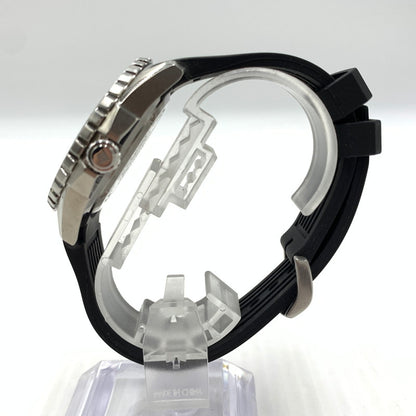 【中古品】【メンズ】 CITIZEN シチズン ECO DRIVE DIVERS 200M E168-003FR01 エコドライブ ドライバーズ 腕時計 ウォッチ 197-260804-ko-13-tei カラー：ブラック 万代Net店