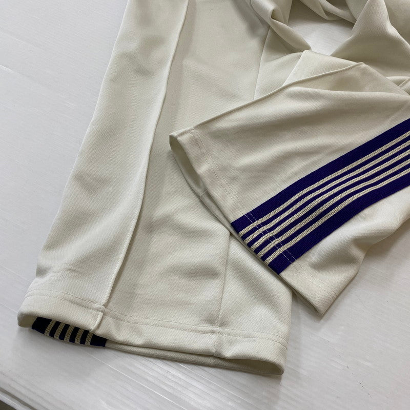 【中古品】【メンズ】 NEEDLES ニードルズ 23SS POLY SMOOTH TRACK PANT MR286 23年春夏 ポリ スムース トラック パンツ ボトムス 151-260624-sa-20-tei サイズ：M カラー：ホワイト 万代Net店
