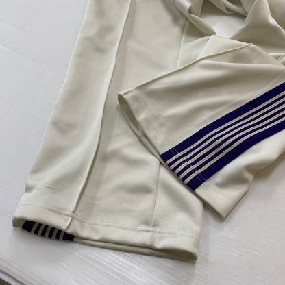 【中古品】【メンズ】 NEEDLES ニードルズ 23SS POLY SMOOTH TRACK PANT MR286 23年春夏 ポリ スムース トラック パンツ ボトムス 151-260624-sa-20-tei サイズ：M カラー：ホワイト 万代Net店
