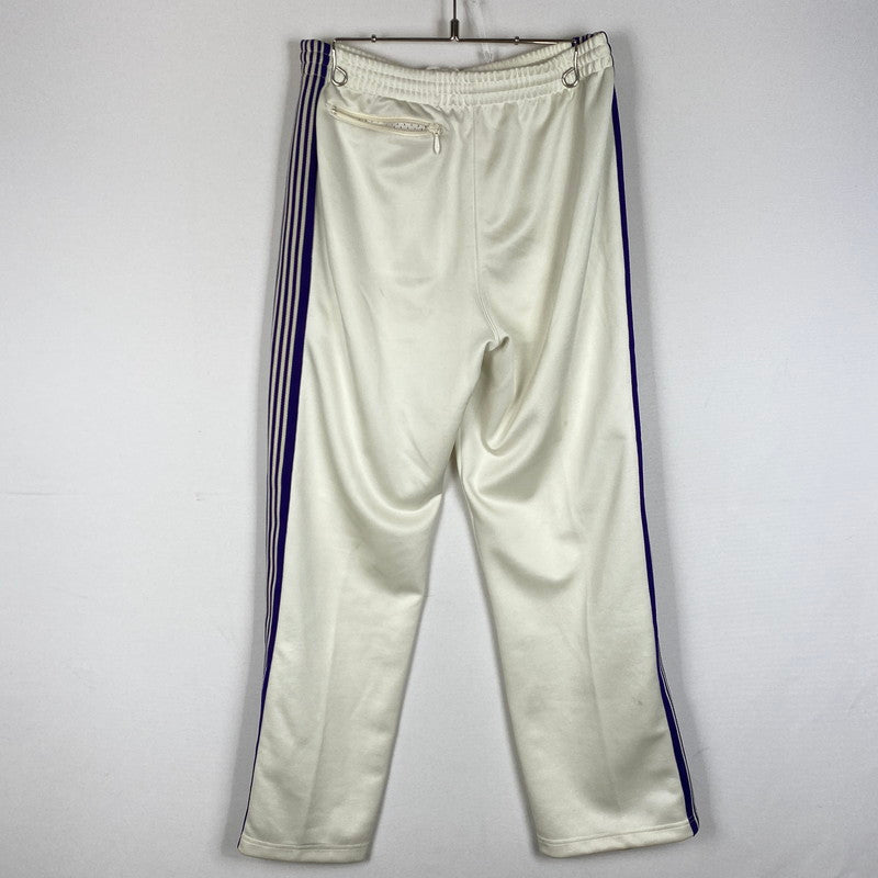 【中古品】【メンズ】 NEEDLES ニードルズ 23SS POLY SMOOTH TRACK PANT MR286 23年春夏 ポリ スムース トラック パンツ ボトムス 151-260624-sa-20-tei サイズ：M カラー：ホワイト 万代Net店