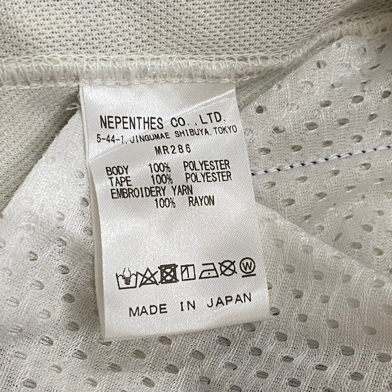 【中古品】【メンズ】 NEEDLES ニードルズ 23SS POLY SMOOTH TRACK PANT MR286 23年春夏 ポリ スムース トラック パンツ ボトムス 151-260624-sa-20-tei サイズ：M カラー：ホワイト 万代Net店