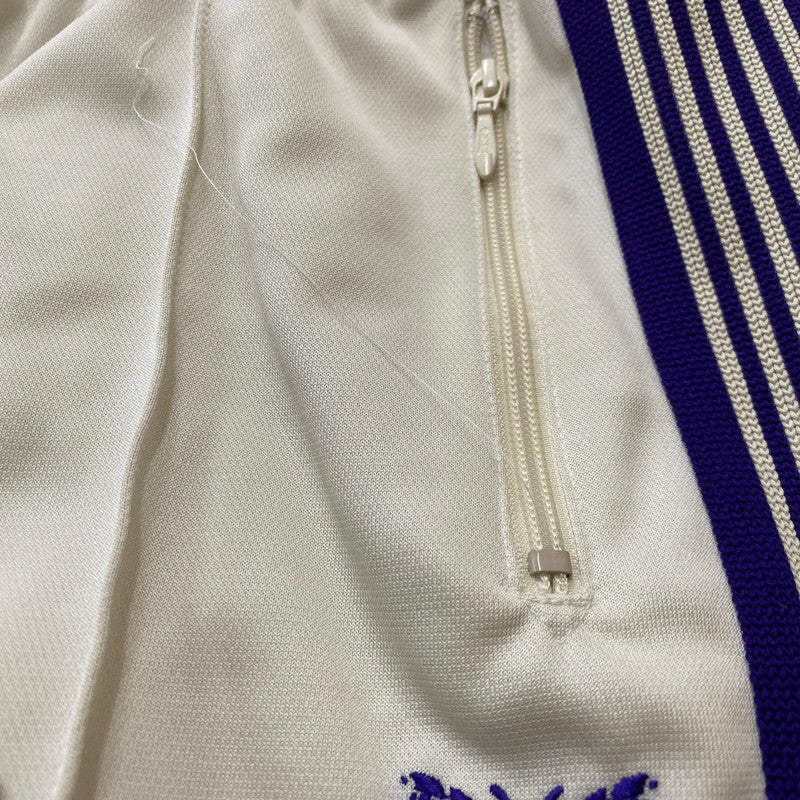 【中古品】【メンズ】 NEEDLES ニードルズ 23SS POLY SMOOTH TRACK PANT MR286 23年春夏 ポリ スムース トラック パンツ ボトムス 151-260624-sa-20-tei サイズ：M カラー：ホワイト 万代Net店
