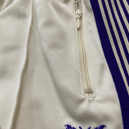 【中古品】【メンズ】 NEEDLES ニードルズ 23SS POLY SMOOTH TRACK PANT MR286 23年春夏 ポリ スムース トラック パンツ ボトムス 151-260624-sa-20-tei サイズ：M カラー：ホワイト 万代Net店