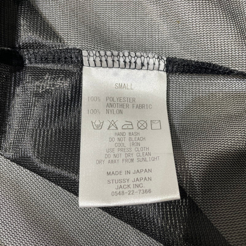 【中古品】【メンズ】 STUSSY ステューシー MESH HOODIE MADE IN JAPAN メッシュフーディー アウター プルオーバーパーカー 日本製 142-260625-ss-04-tei サイズ：S カラー：ブラック 万代Net店