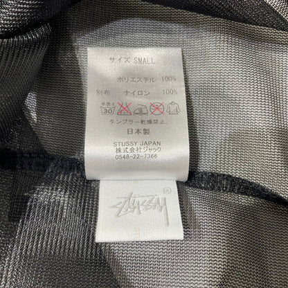 【中古品】【メンズ】 STUSSY ステューシー MESH HOODIE MADE IN JAPAN メッシュフーディー アウター プルオーバーパーカー 日本製 142-260625-ss-04-tei サイズ：S カラー：ブラック 万代Net店