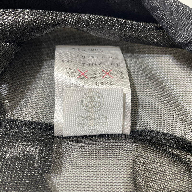 【中古品】【メンズ】 STUSSY ステューシー MESH HOODIE MADE IN JAPAN メッシュフーディー アウター プルオーバーパーカー 日本製 142-260625-ss-04-tei サイズ：S カラー：ブラック 万代Net店