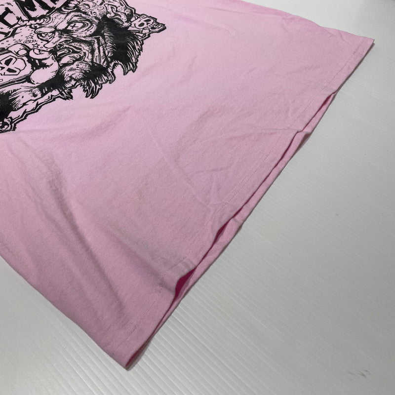 【中古品】【メンズ】 Supreme シュプリーム 25FW FUCKIN BLOWOUT S/S TEE ファッキンブローアウト ショートスリーブTシャツ 半袖トップス 149-260625-ss-01-tei サイズ：M カラー：ライトピンク 万代Net店