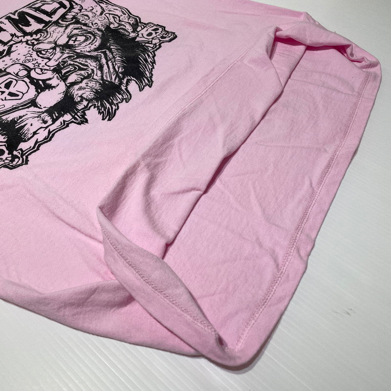 【中古品】【メンズ】 Supreme シュプリーム 25FW FUCKIN BLOWOUT S/S TEE ファッキンブローアウト ショートスリーブTシャツ 半袖トップス 149-260625-ss-01-tei サイズ：M カラー：ライトピンク 万代Net店