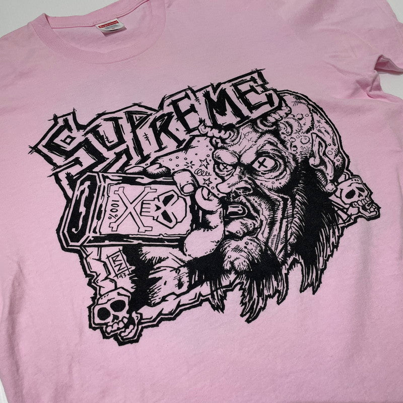 【中古品】【メンズ】 Supreme シュプリーム 25FW FUCKIN BLOWOUT S/S TEE ファッキンブローアウト ショートスリーブTシャツ 半袖トップス 149-260625-ss-01-tei サイズ：M カラー：ライトピンク 万代Net店