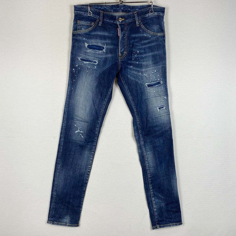 【中古品】【メンズ】 DSQUARED2 ディースクエア COOL GUY JEANS S74LB1044 S30789 クール ガイ ジーンズ ボトムス デニム 152-260624-sa-17-tei サイズ：48 カラー：インディゴ 万代Net店