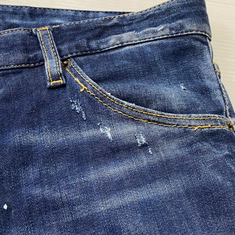 【中古品】【メンズ】 DSQUARED2 ディースクエア COOL GUY JEANS S74LB1044 S30789 クール ガイ ジーンズ ボトムス デニム 152-260624-sa-17-tei サイズ：48 カラー：インディゴ 万代Net店
