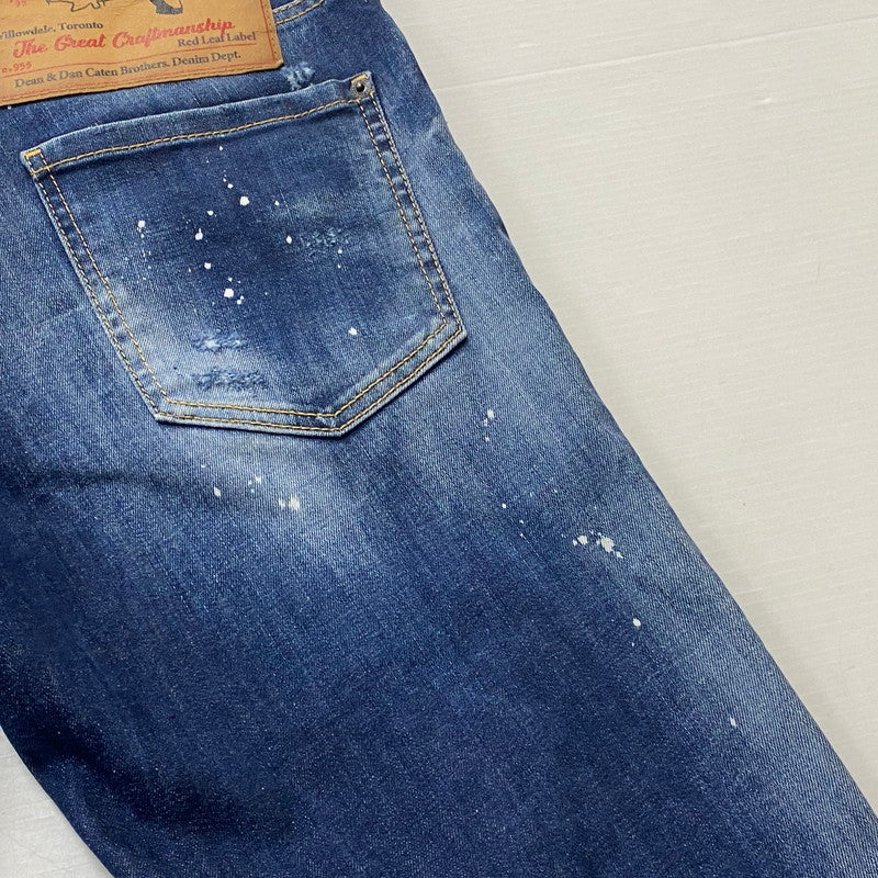 【中古品】【メンズ】 DSQUARED2 ディースクエア COOL GUY JEANS S74LB1044 S30789 クール ガイ ジーンズ ボトムス デニム 152-260624-sa-17-tei サイズ：48 カラー：インディゴ 万代Net店