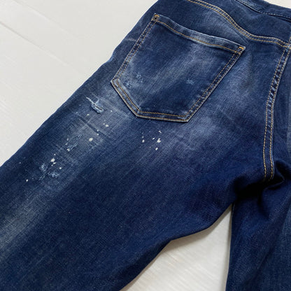 【中古品】【メンズ】 DSQUARED2 ディースクエア COOL GUY JEANS S74LB1044 S30789 クール ガイ ジーンズ ボトムス デニム 152-260624-sa-17-tei サイズ：48 カラー：インディゴ 万代Net店