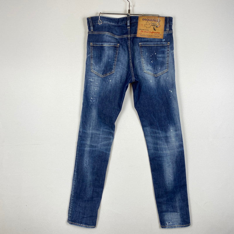 【中古品】【メンズ】 DSQUARED2 ディースクエア COOL GUY JEANS S74LB1044 S30789 クール ガイ ジーンズ ボトムス デニム 152-260624-sa-17-tei サイズ：48 カラー：インディゴ 万代Net店