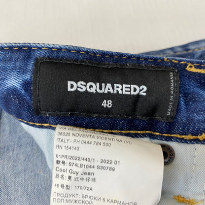 【中古品】【メンズ】 DSQUARED2 ディースクエア COOL GUY JEANS S74LB1044 S30789 クール ガイ ジーンズ ボトムス デニム 152-260624-sa-17-tei サイズ：48 カラー：インディゴ 万代Net店