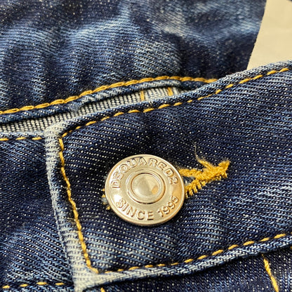 【中古品】【メンズ】 DSQUARED2 ディースクエア COOL GUY JEANS S74LB1044 S30789 クール ガイ ジーンズ ボトムス デニム 152-260624-sa-17-tei サイズ：48 カラー：インディゴ 万代Net店