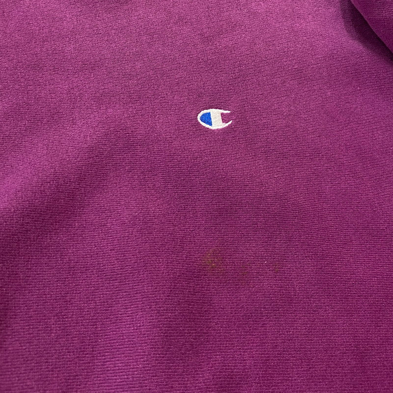 【中古品】【メンズ】 CHAMPION チャンピオン REVERSE WEAVE 90's SWEAT リバース ウェーブ 90年代 スウェット 長袖 トップス トレーナー 145-260624-sa-09-tei サイズ：XL カラー：パープル 万代Net店