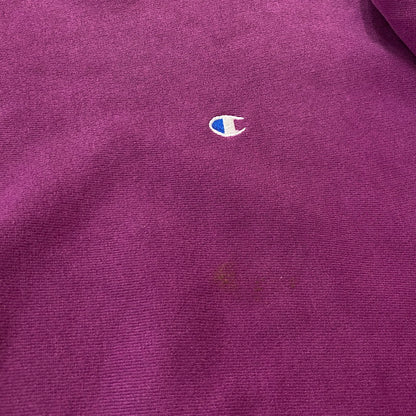 【中古品】【メンズ】 CHAMPION チャンピオン REVERSE WEAVE 90's SWEAT リバース ウェーブ 90年代 スウェット 長袖 トップス トレーナー 145-260624-sa-09-tei サイズ：XL カラー：パープル 万代Net店