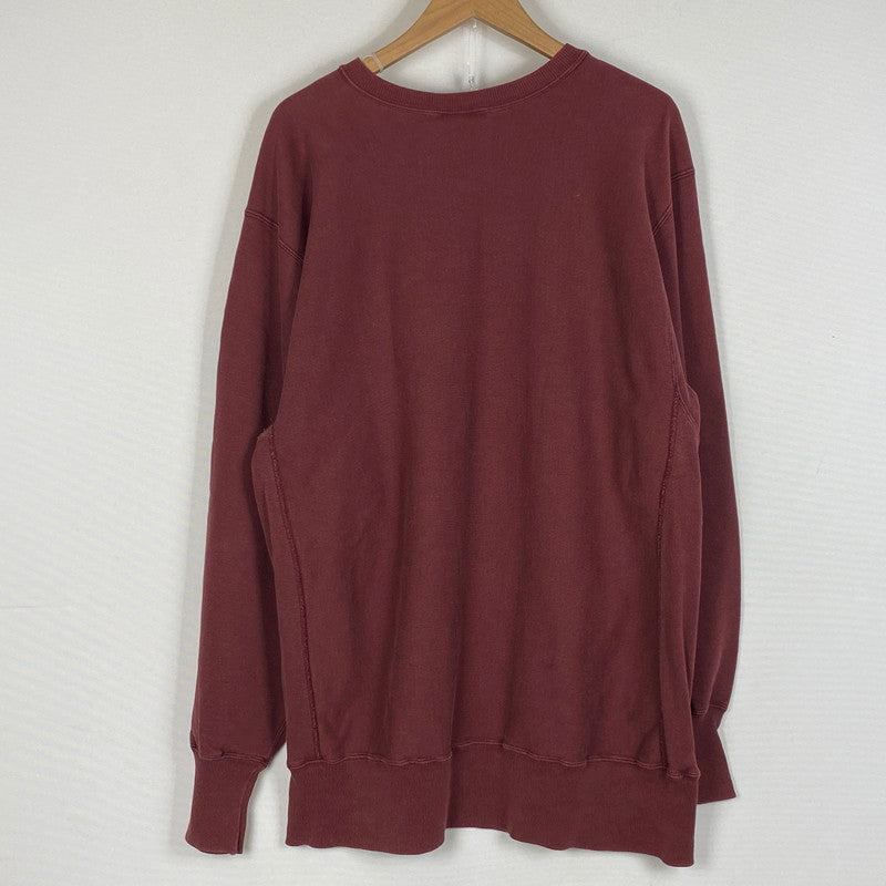 【中古品】【メンズ】 CHAMPION チャンピオン 90's REVERSE WEAVE HARVARD SWEAT 90年代 リバース ウィーブ ハーバード スウェット 長袖 トップス トレーナー 145-260624-sa-06-tei サイズ：XXL カラー：ボルドー 万代Net店
