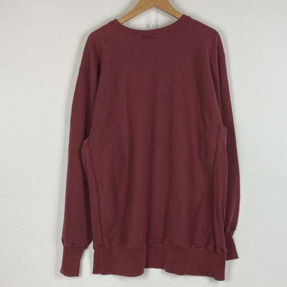【中古品】【メンズ】 CHAMPION チャンピオン 90's REVERSE WEAVE HARVARD SWEAT 90年代 リバース ウィーブ ハーバード スウェット 長袖 トップス トレーナー 145-260624-sa-06-tei サイズ：XXL カラー：ボルドー 万代Net店