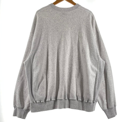 【中古品】【メンズ】 BLURHMS ROOTSTOCK ブラーム スルーツストック BSHOP SWEAT ROOTS21F18BS ビショップ 別注 スウェット 長袖 トップス トレーナー 140-260807-sa-04-tei サイズ：4 カラー：グレー 万代Net店
