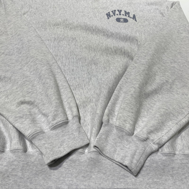 【中古品】【メンズ】 BLURHMS ROOTSTOCK ブラーム スルーツストック BSHOP SWEAT ROOTS21F18BS ビショップ 別注 スウェット 長袖 トップス トレーナー 140-260807-sa-04-tei サイズ：4 カラー：グレー 万代Net店