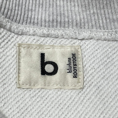 【中古品】【メンズ】 BLURHMS ROOTSTOCK ブラーム スルーツストック BSHOP SWEAT ROOTS21F18BS ビショップ 別注 スウェット 長袖 トップス トレーナー 140-260807-sa-04-tei サイズ：4 カラー：グレー 万代Net店