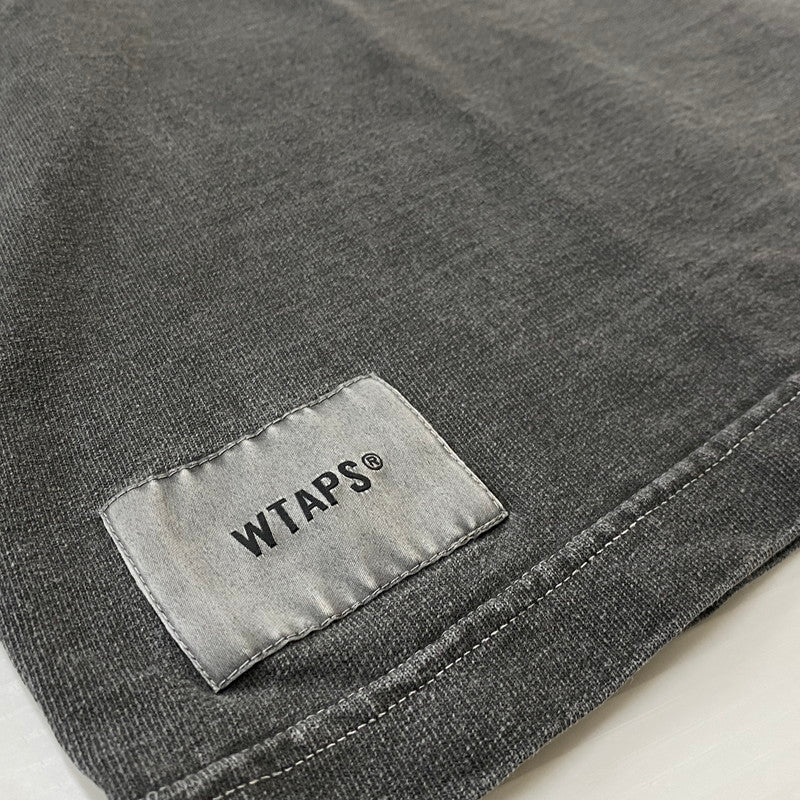【中古品】【メンズ】 WTAPS ダブルタップス 24AW SPEC L/S COTTON OD 242ATDT-CSM09 24秋冬 スペック ロングスリーブ コットン オリーブドライブ 長袖 トップス 142-260624-sa-11-tei サイズ：02 カラー：グレー 万代Net店