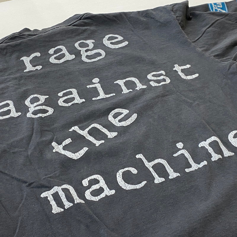 【中古品】【メンズ】 FUCT RAGE AGAINST L/S TEE ファクト レイジ アゲイン ロングスリーブ Ｔシャツ 長袖 トップス 147-260624-sa-13-tei サイズ：XL カラー：ブラック 万代Net店