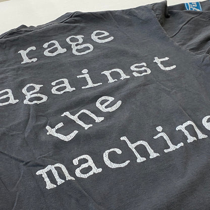 【中古品】【メンズ】 FUCT RAGE AGAINST L/S TEE ファクト レイジ アゲイン ロングスリーブ Ｔシャツ 長袖 トップス 147-260624-sa-13-tei サイズ：XL カラー：ブラック 万代Net店