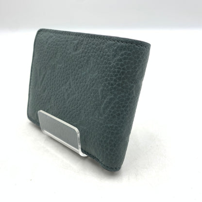 【中古品】【メンズ/レディース】 LOUIS VUITTON ルイヴィトン M14252 モノグラム・ポルトフォイユ ミュルティプル 財布 二つ折りウォレット 札入れ 179-260624-ko-17-tei カラー：ブルー系 万代Net店